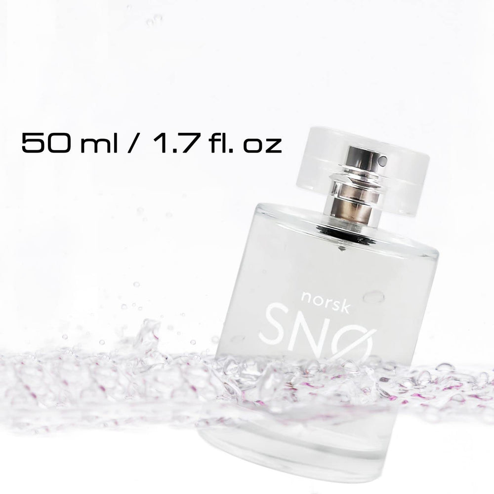 Geir Ness Norsk Sno EDP in hand enhances personal scent layering.