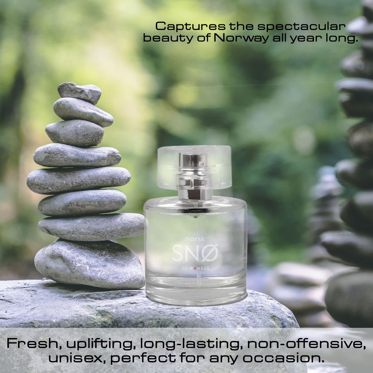 Geir Ness NORSK SNØ lily of the valley accent adds delicate floral nuance