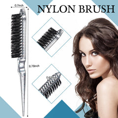 Geiserailie bristle brush helps neat, polished styling