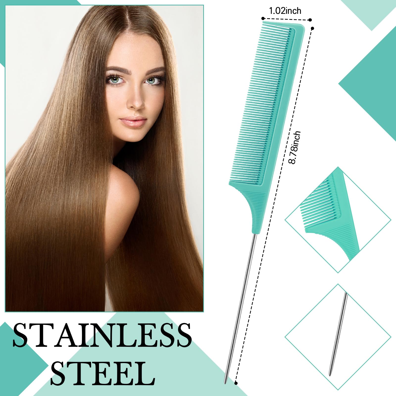 Geiserailie Edge Brush image for neat bangs and hairlines, easy styling.