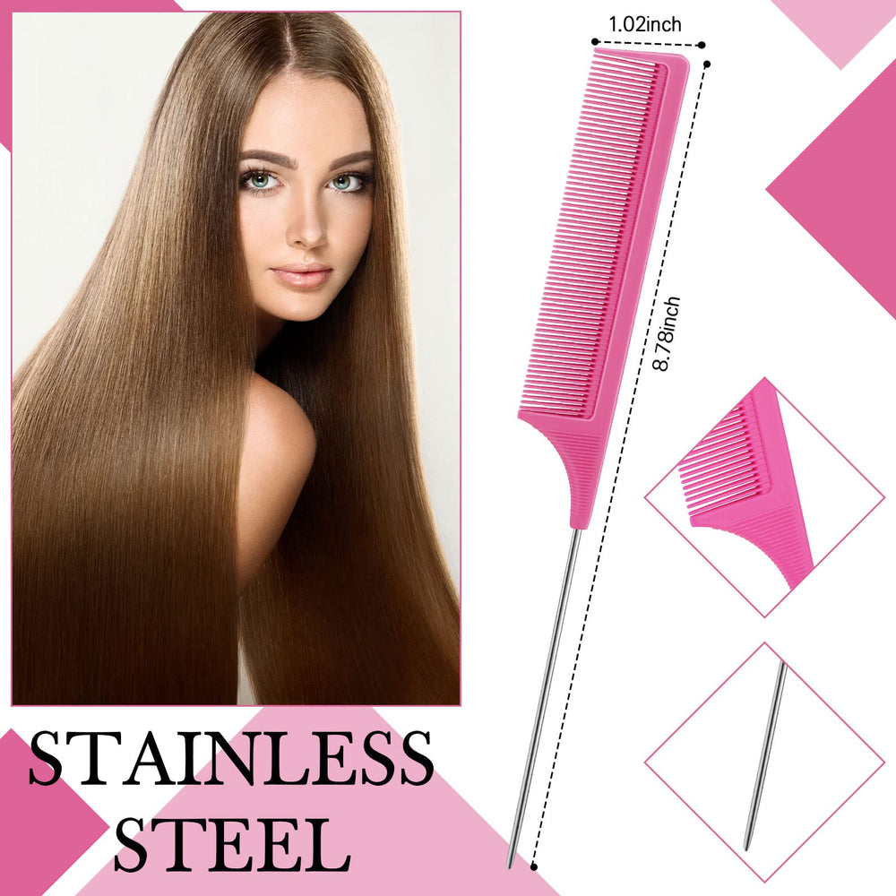 Geiserailie hairline bangs styling with edge brush for neat results and control.