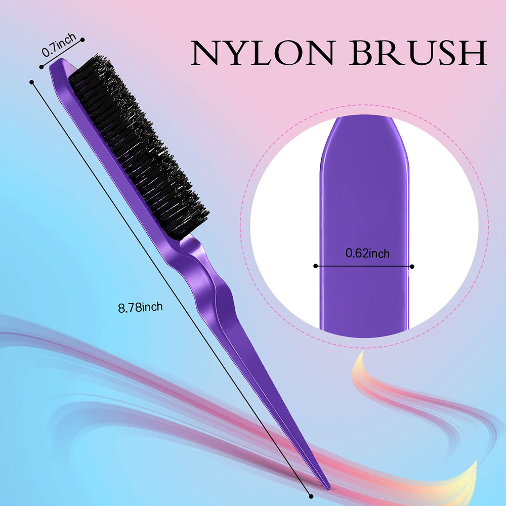 Geiserailie pin tail comb 9.2 inches with stainless steel handle for durability.