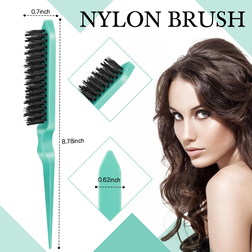 Geiserailie Pin Tail Comb Stainless Steel Handle highlights durable, travel-friendly styling.