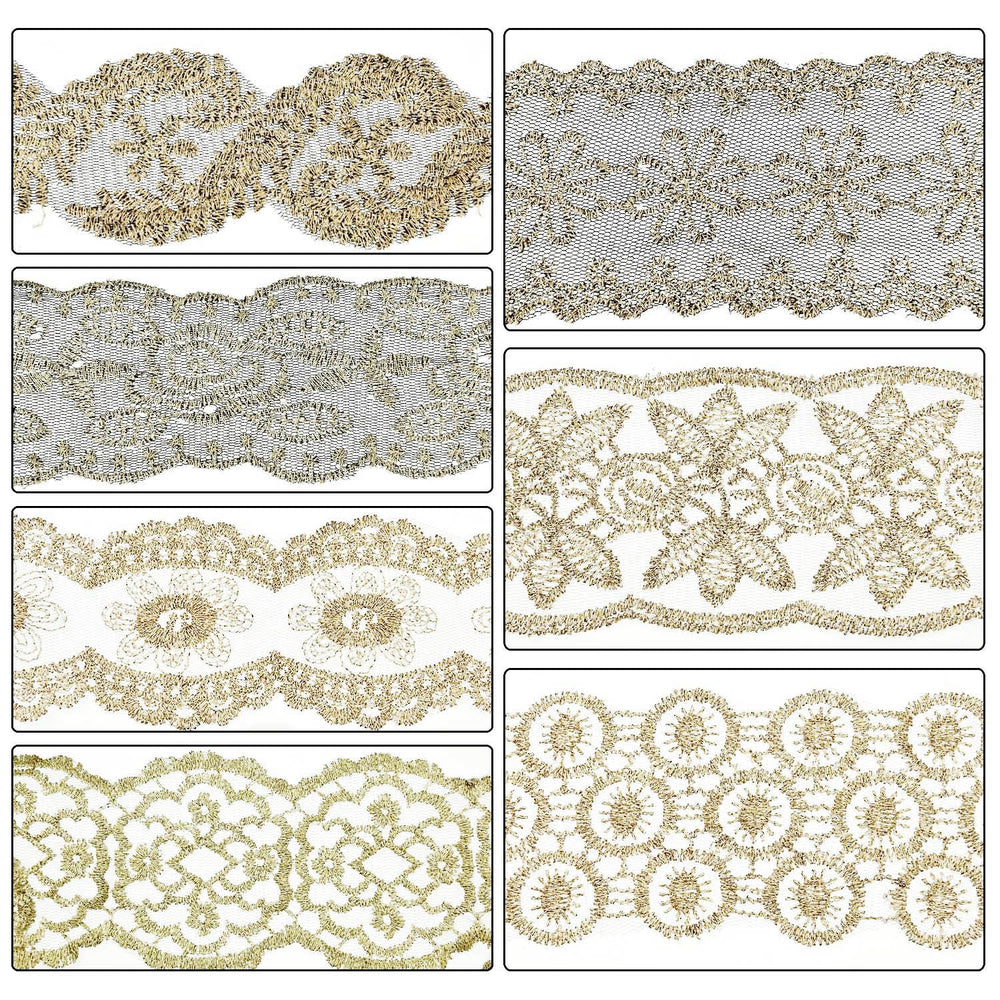 Gejoy lace headbands pattern 3 pairs with casual outfits for everyday charm.