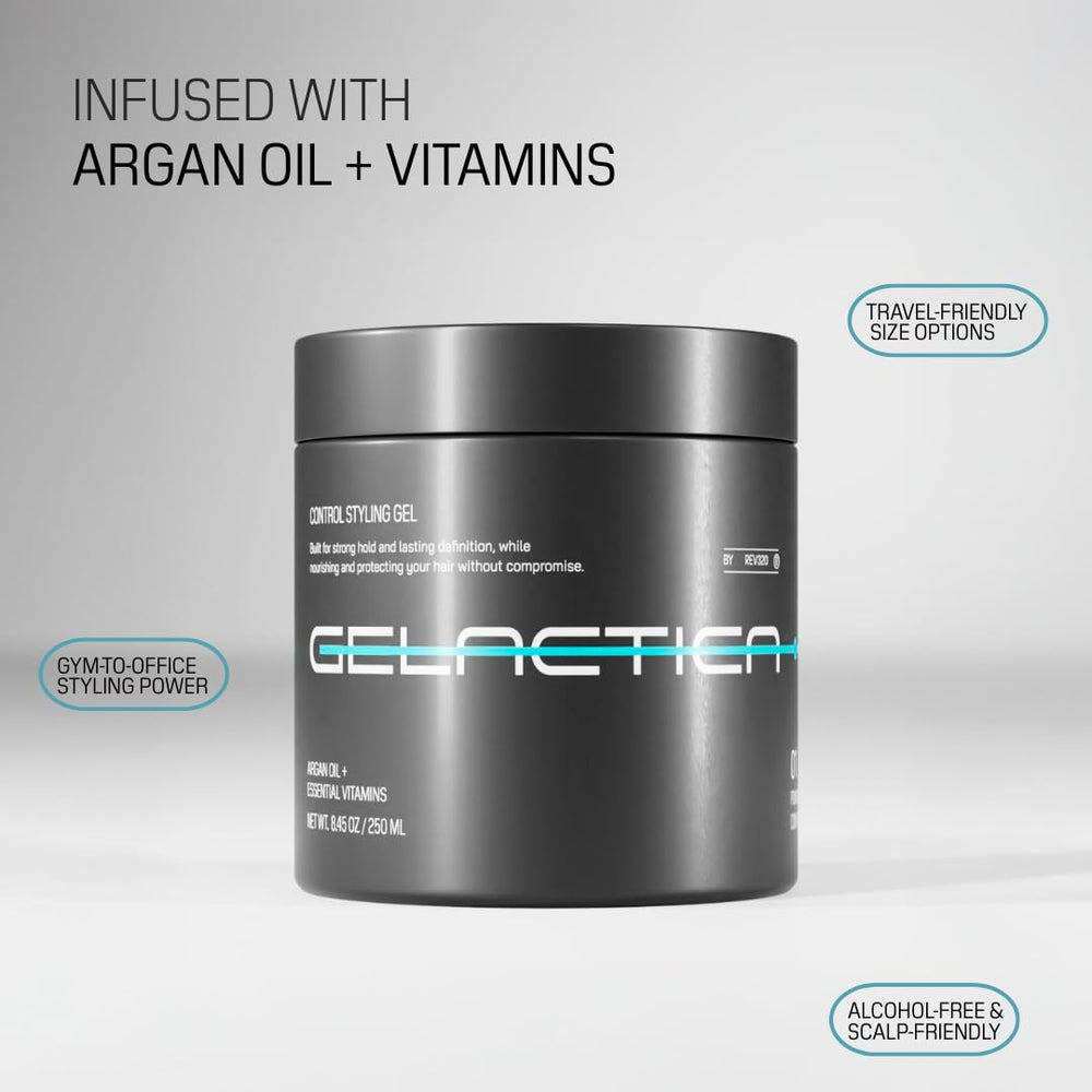 Gelactica Max Control water-based application rinses clean with ease.