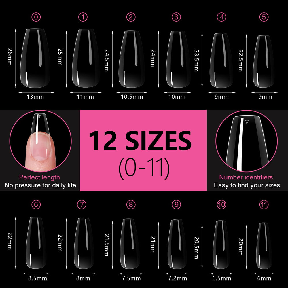 GELLAKTIK glossy finish nails ideal for salon-quality home manicures.