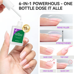 gelike ec application stroke shows 6-in-1 formula in action