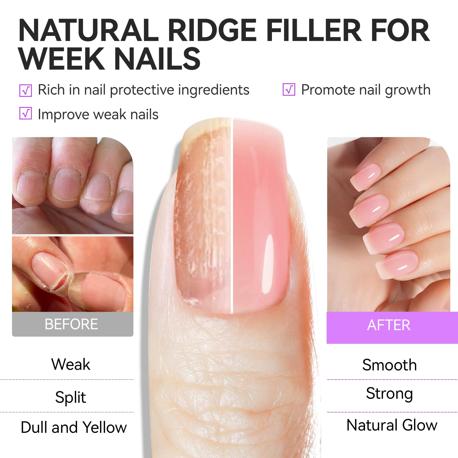 Gelike EC base and top coat quick-dry finish shown in photo