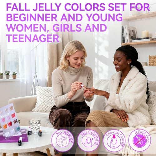 Gelike EC jelly gel polish gift set packaging appeals to DIY nail lovers