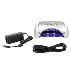 Gelish 18G Classic LED light demonstrates fast curing performance for gel polish workflows.