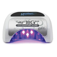 Gelish 18G Plus LED Light front view for precise gel curing and client comfort.