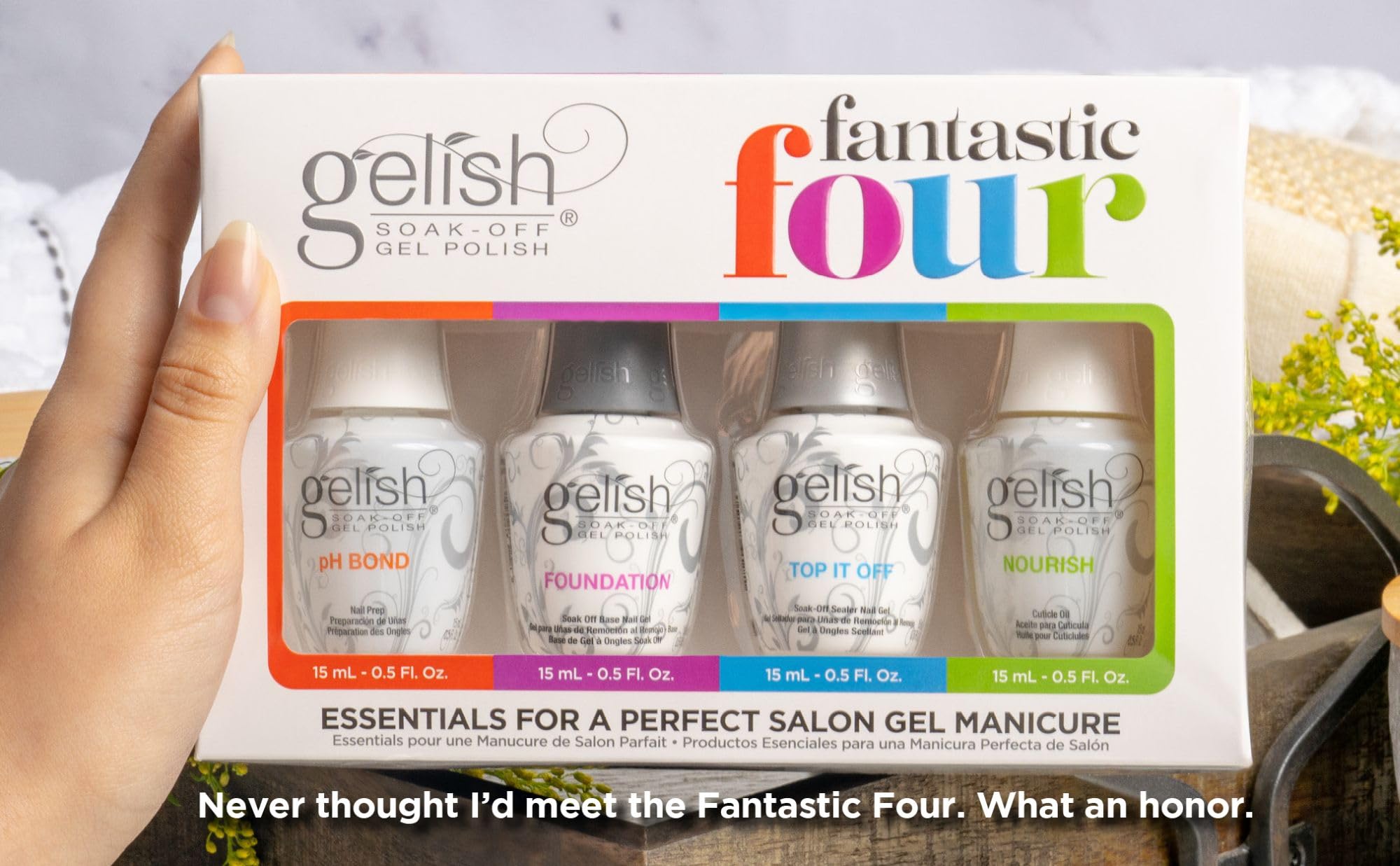 Nourish Cuticle Oil rehydrates and nourishes nails and cuticles.