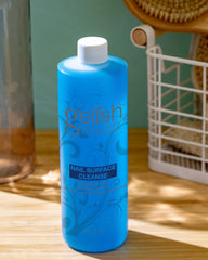 Gelish Nail Surface Cleanse removes sticky residue for a salon-ready finish.