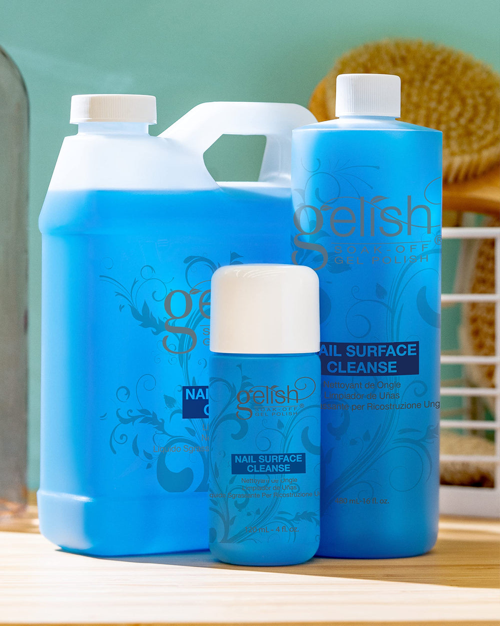 Gelish Nail Surface Cleanse delivers professional-quality results for home manicures.