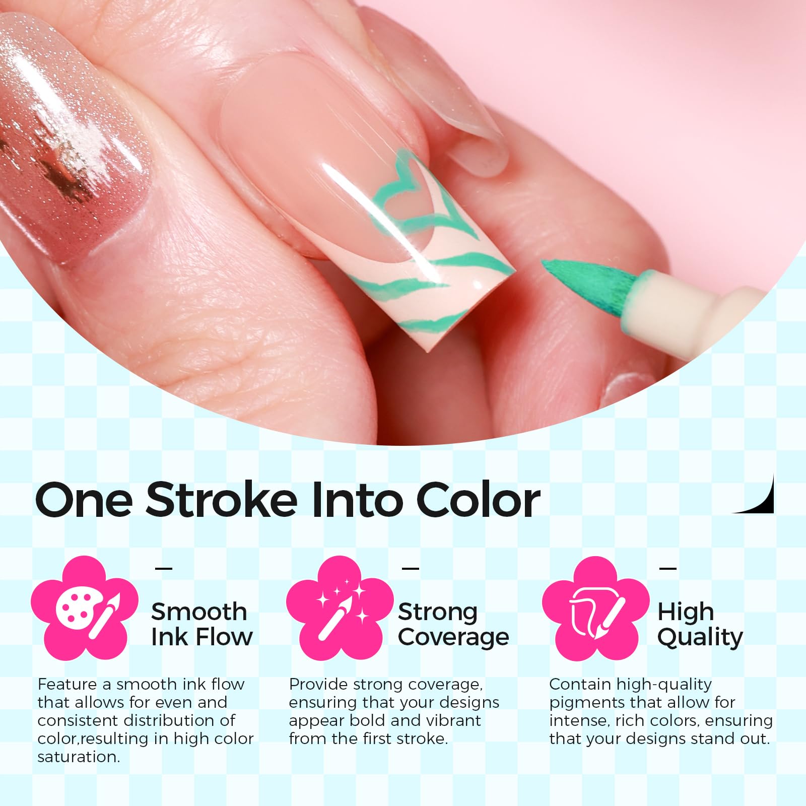 GELLAKTIK diseño uñas: juego versatilidad para estilos festivos y diarios.