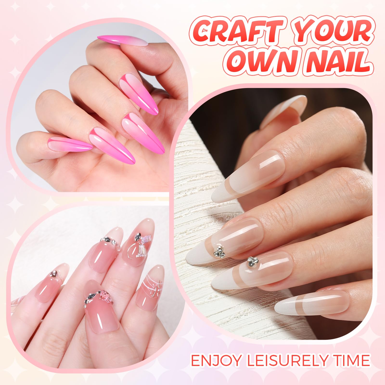Gellaktik Mirror chrome powder layer for dazzling reflective effect.