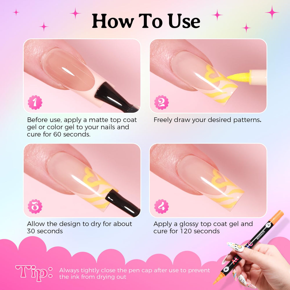 GELLAKTIK salon-at-home set supports professional-looking designs in any setting