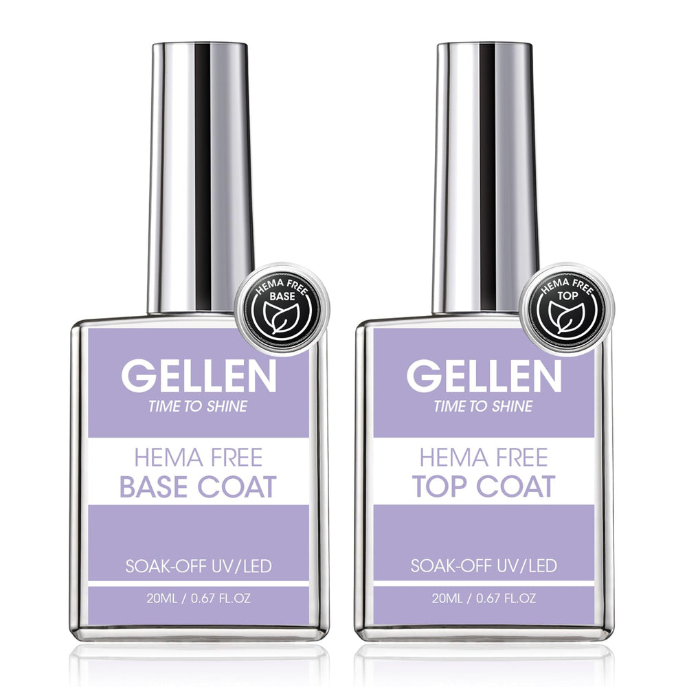 GELLEN base coat application forms protective foundation and improves color adhesion.