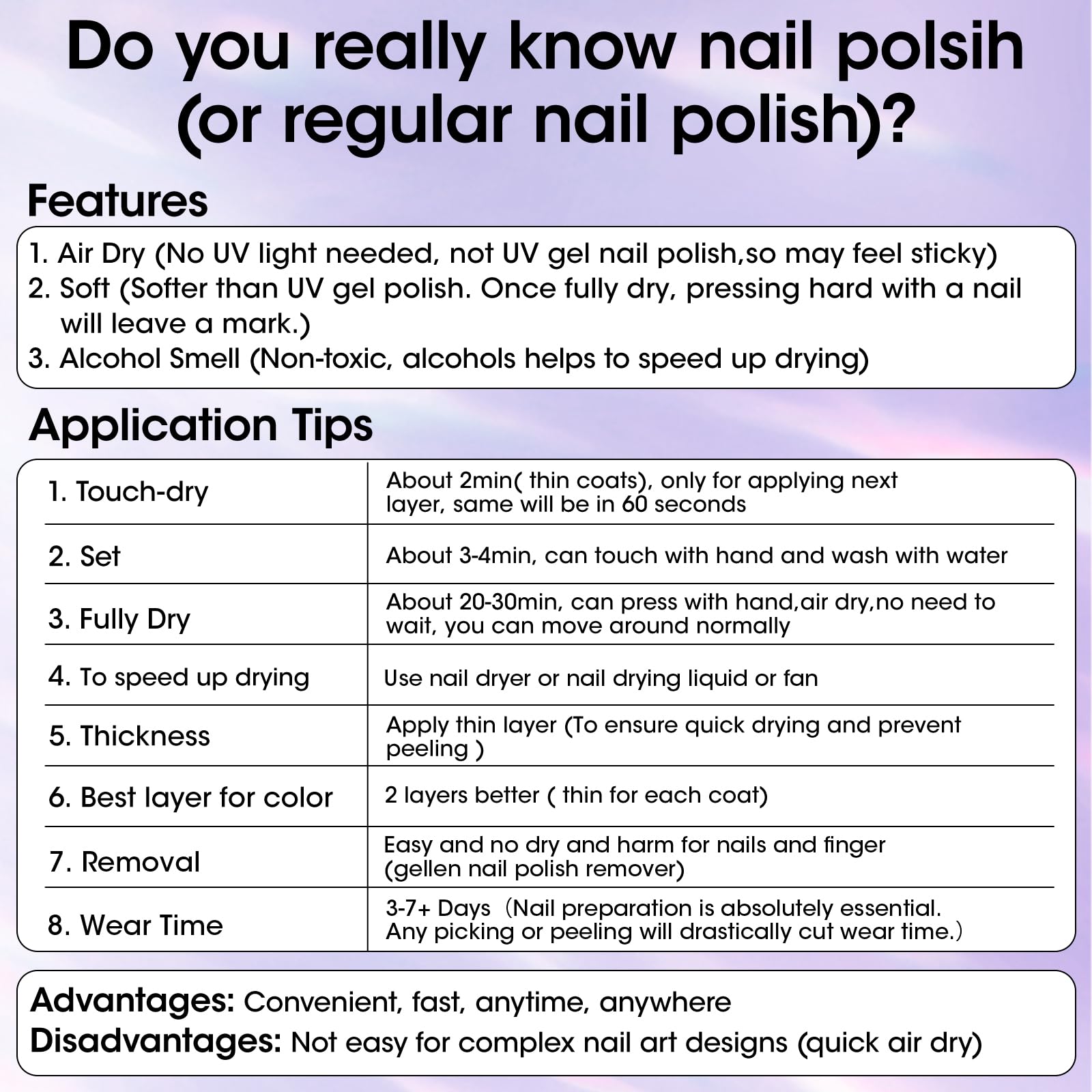 GELLEN Base Coat chip resistant wear test over time