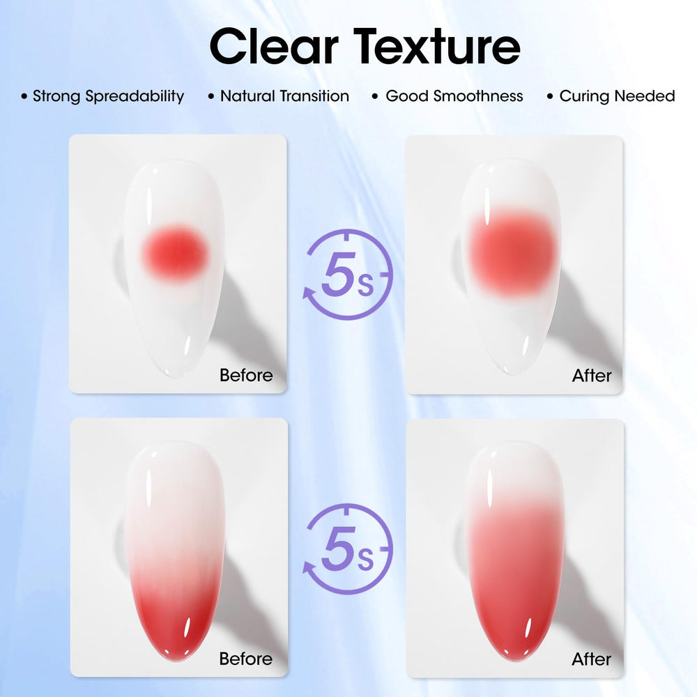 GELLEN bloom gel under UV LED cure demonstrates quick curing