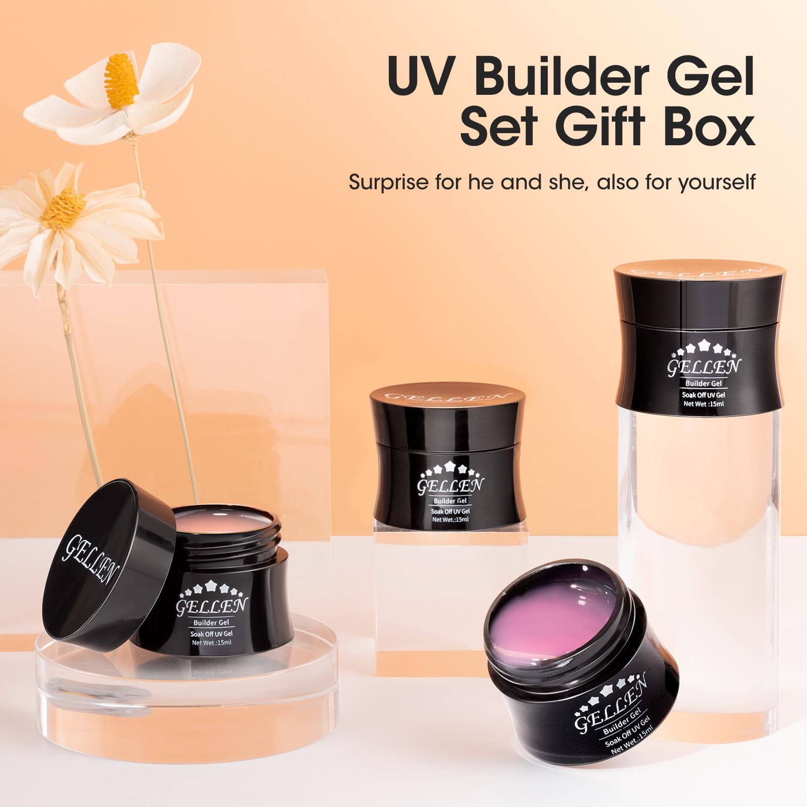 Gellen beginner-friendly kit with practice-ready setup for nail art.