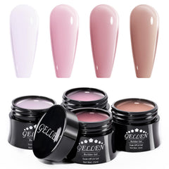 GELLEN Builder Gel Kit nude 15ml for easy natural-looking extensions.