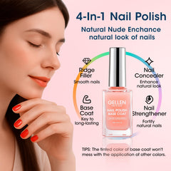 GELLEN calcium-based formula strengthens fragile nails.