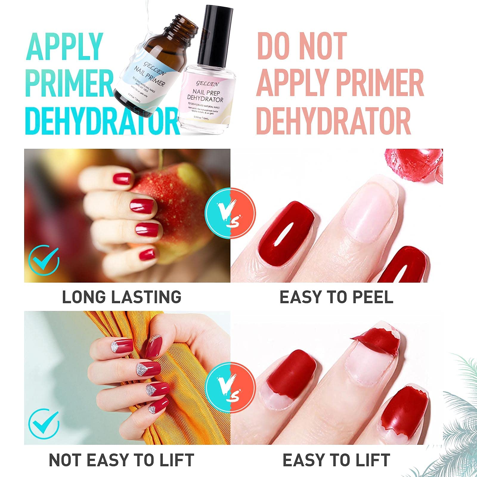 GELLEN decorations pack for customized nail art accents.