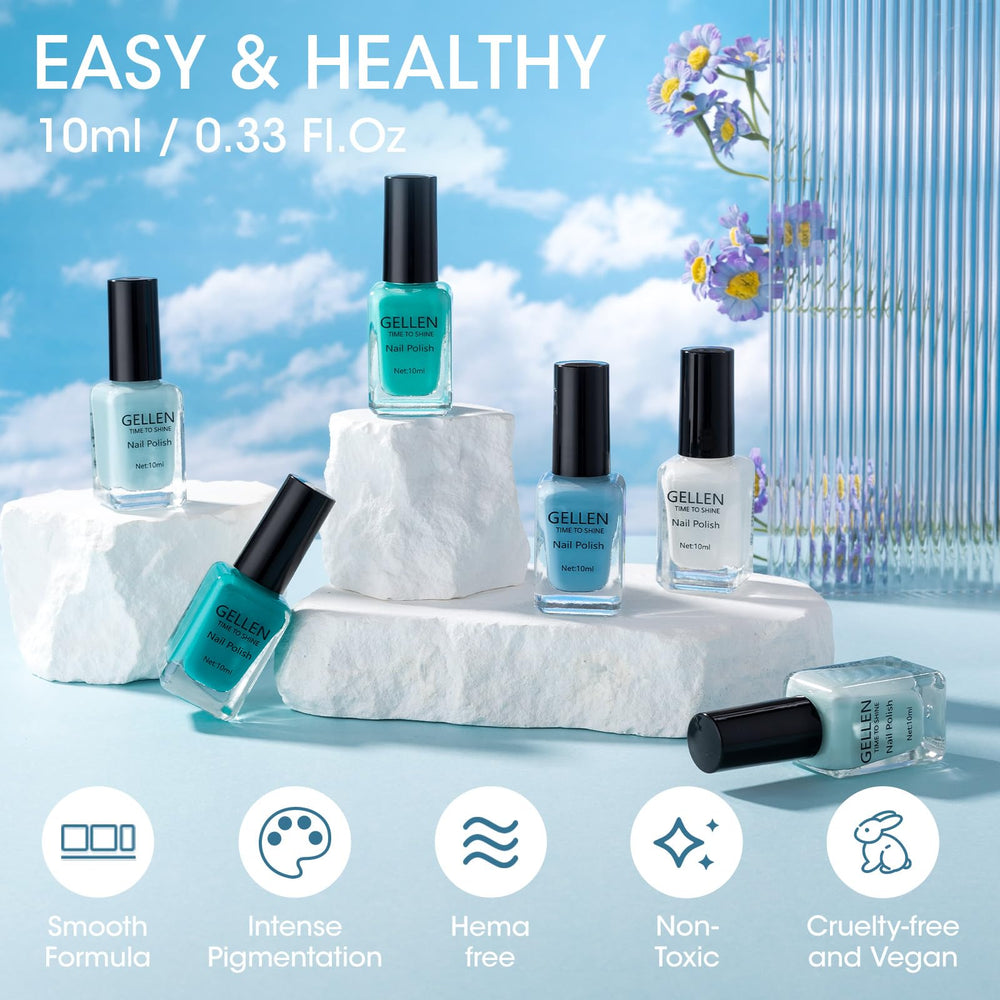 GELLEN polish packaging shown for safe storage and gifting.