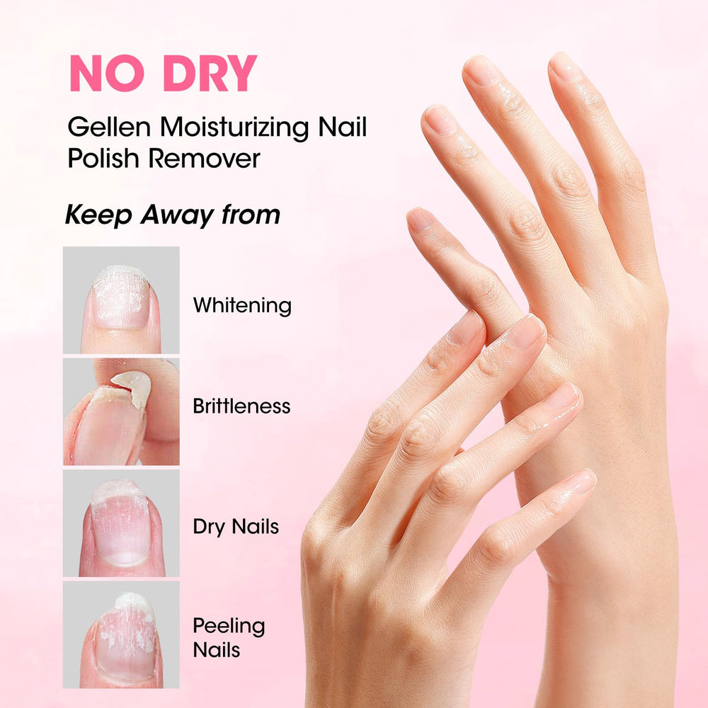 GELLEN formula includes vitamin E, aloe vera, glycerin for nourishing care.