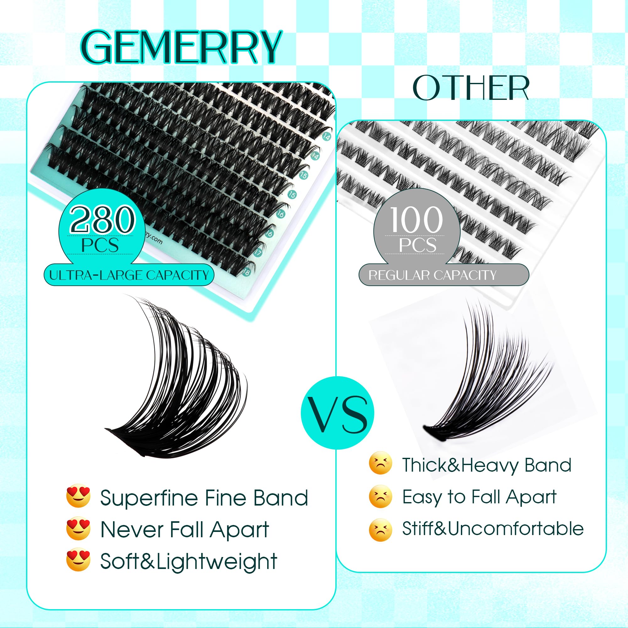 GEMERRY DIY-application guide image helps you apply clusters at home
