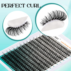 GEMERRY eyelash-extension-kit 6-lengths display enables versatile custom looks