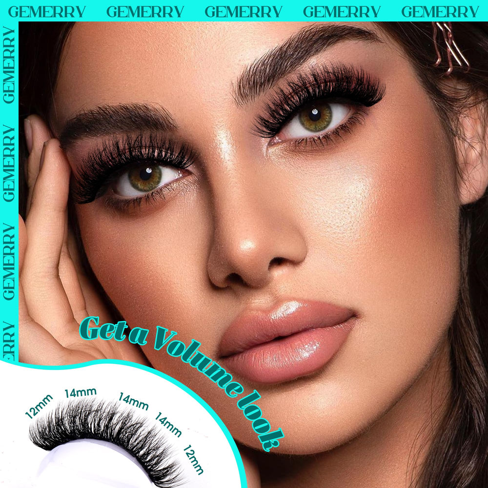 GEMERRY cruelty-free handmade clusters offer a high-quality DIY lash experience