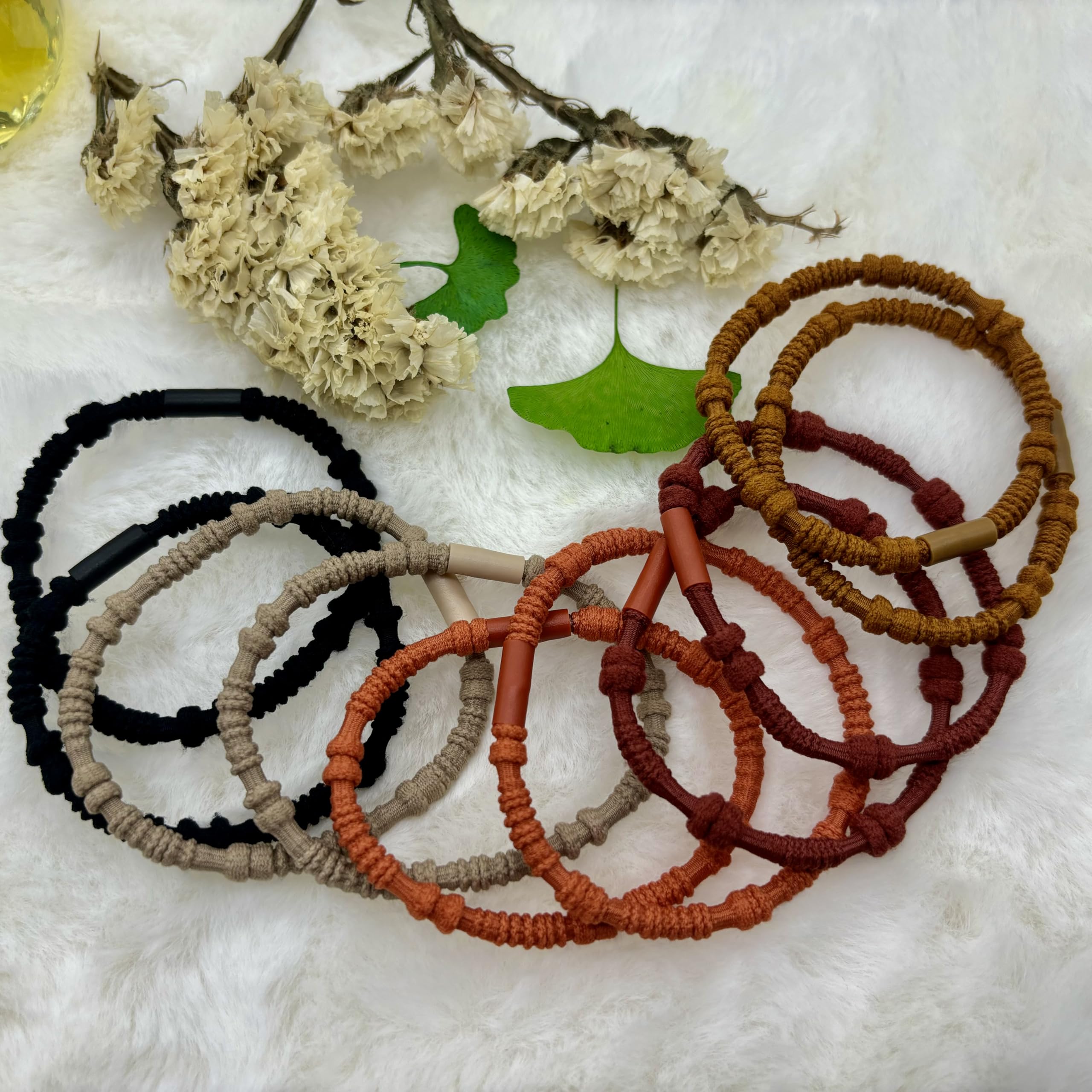 GEMGIMY hair ties bracelet-style wear as accessory