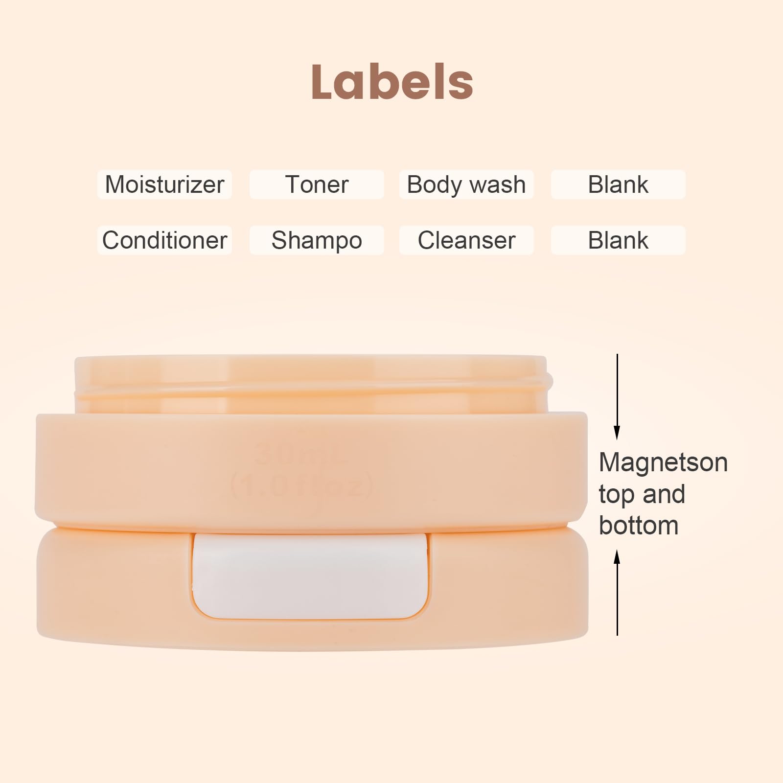 Gemice transparent wash bag keeps contents visible while saving space.