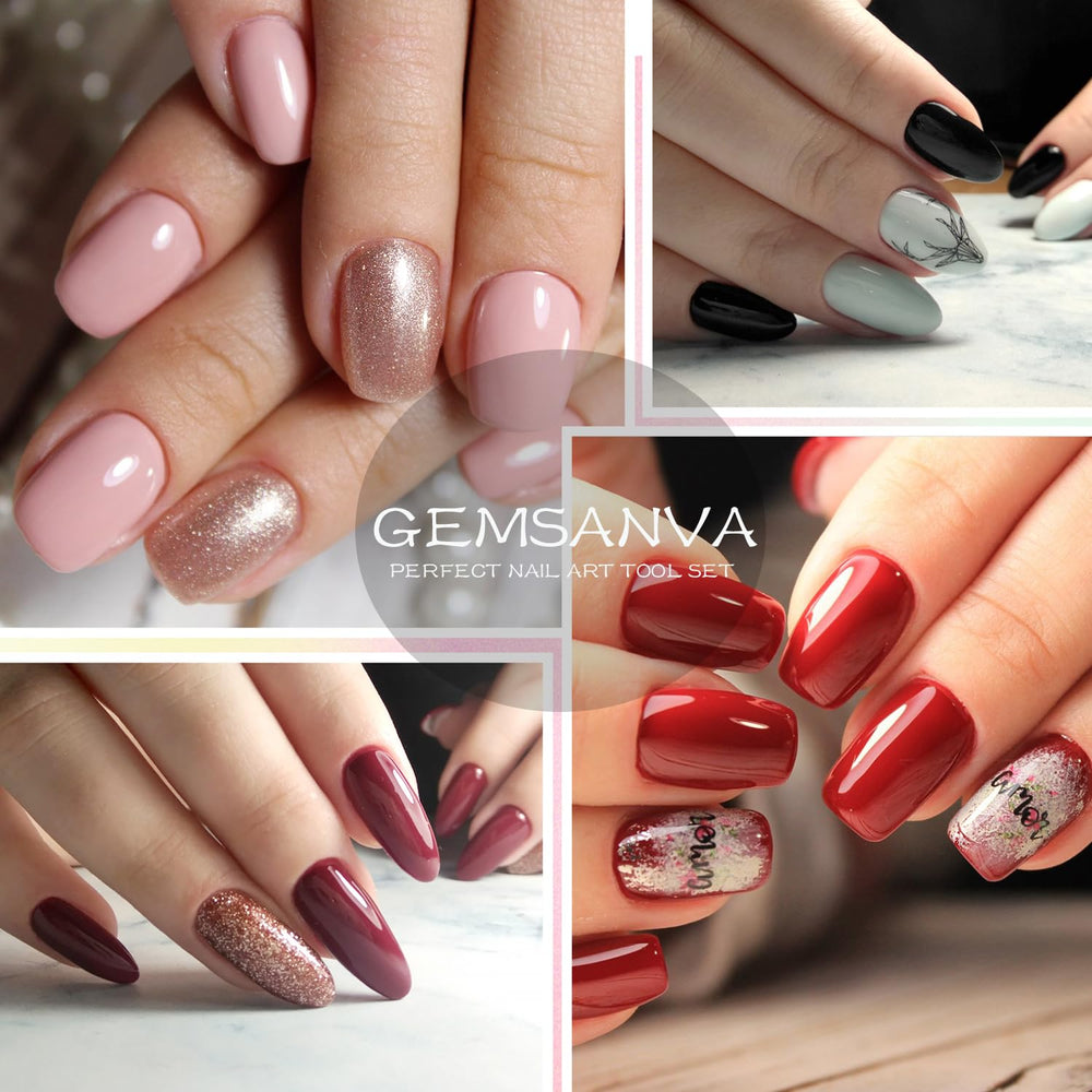 Gemsanva uv-gel-brush-detail supports even gel coverage for seamless layers.