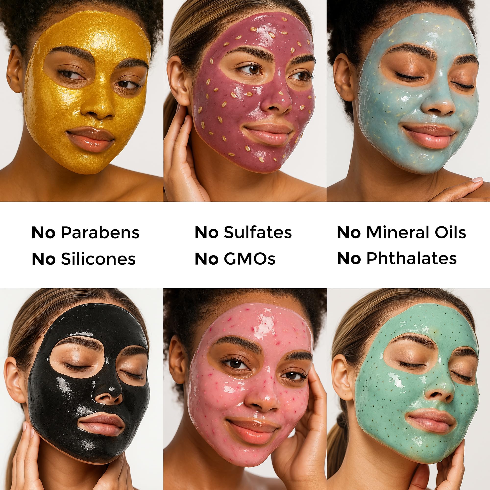 GEMSKIN 24k gold mask option targets visible aging concerns and brightens tone