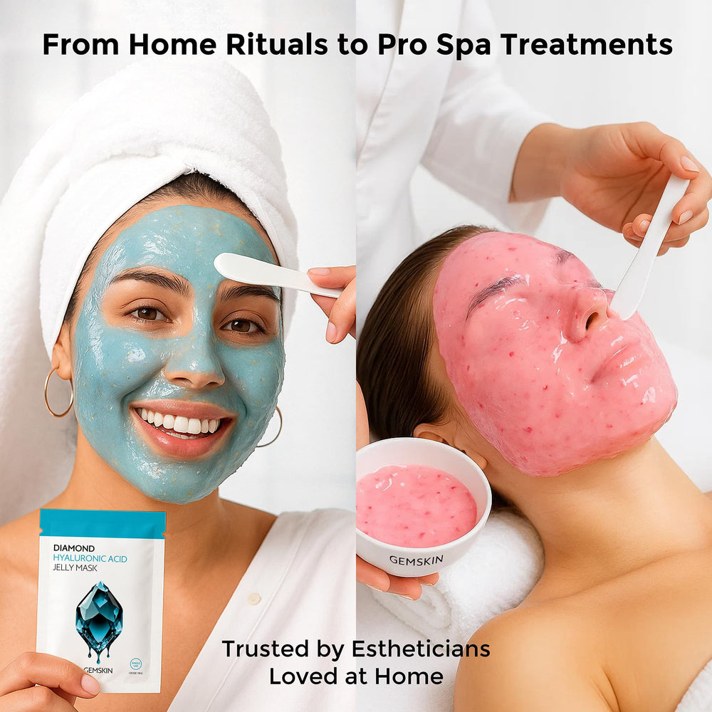 GEMSKIN jelly mask hydration-boost leaves skin refreshed with lasting moisture