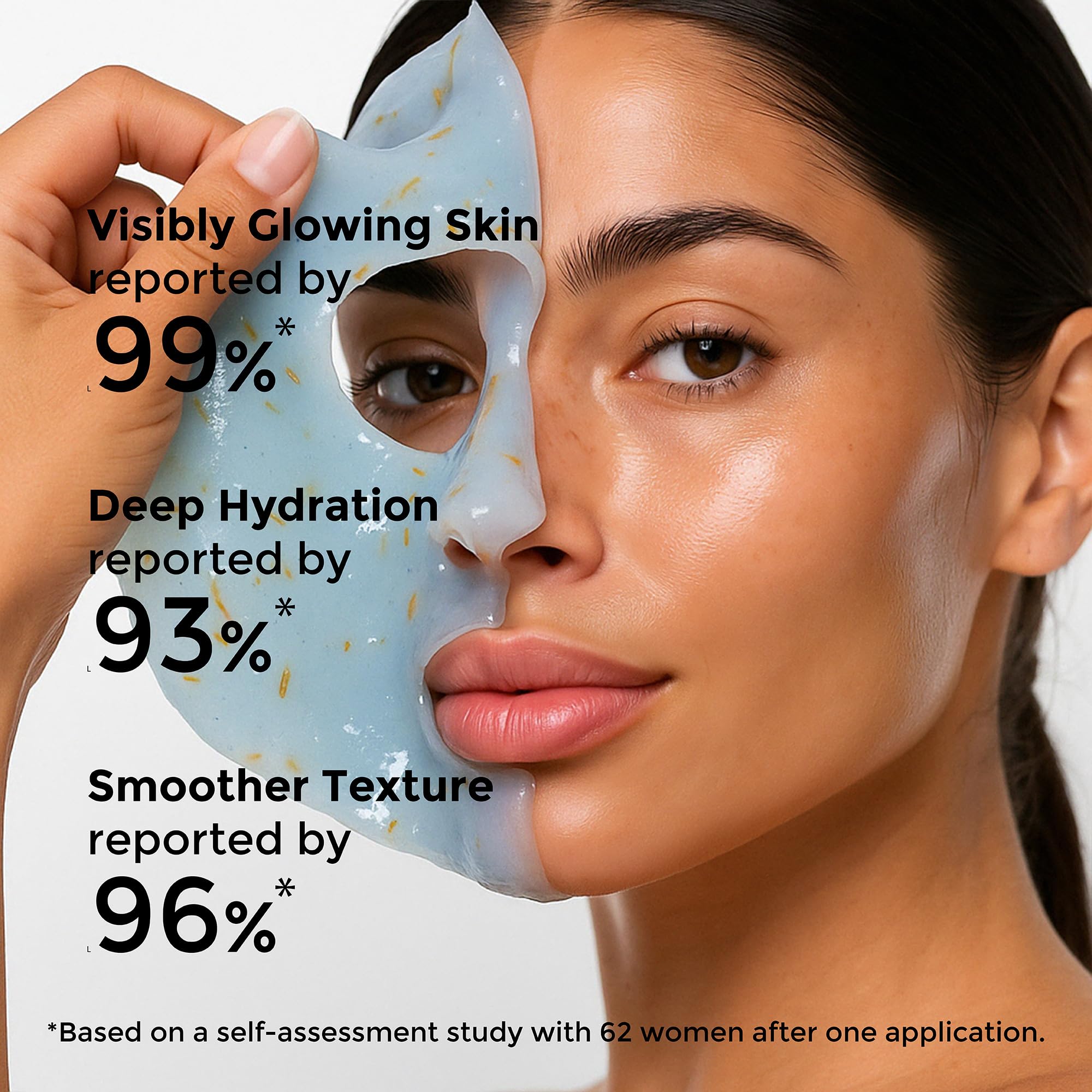 GEMSKIN jelly mask powder mix ready for quick spa-like facial prep with precise hydration