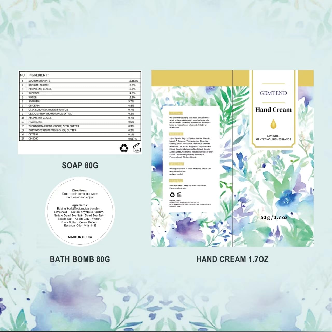 GEMTEND bath loofahs for gentle exfoliation and renewal