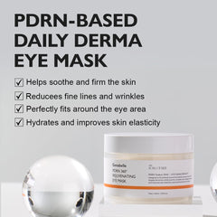 Genabelle PDRN 360° Eye Mask uses hydrogel gauze technology for smooth adherence.
