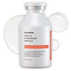 Genabelle PDRN 3% Hyper Boost Ampoule bottle delivering fast-absorbing hydration