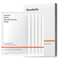 Genabelle PDRN Rejuvenating Mask Sheet hydration close-up highlights deep moisture for smoother skin