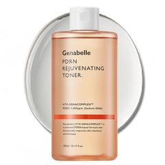 Genabelle PDRN Toner applied on hand to illustrate lightweight hydration