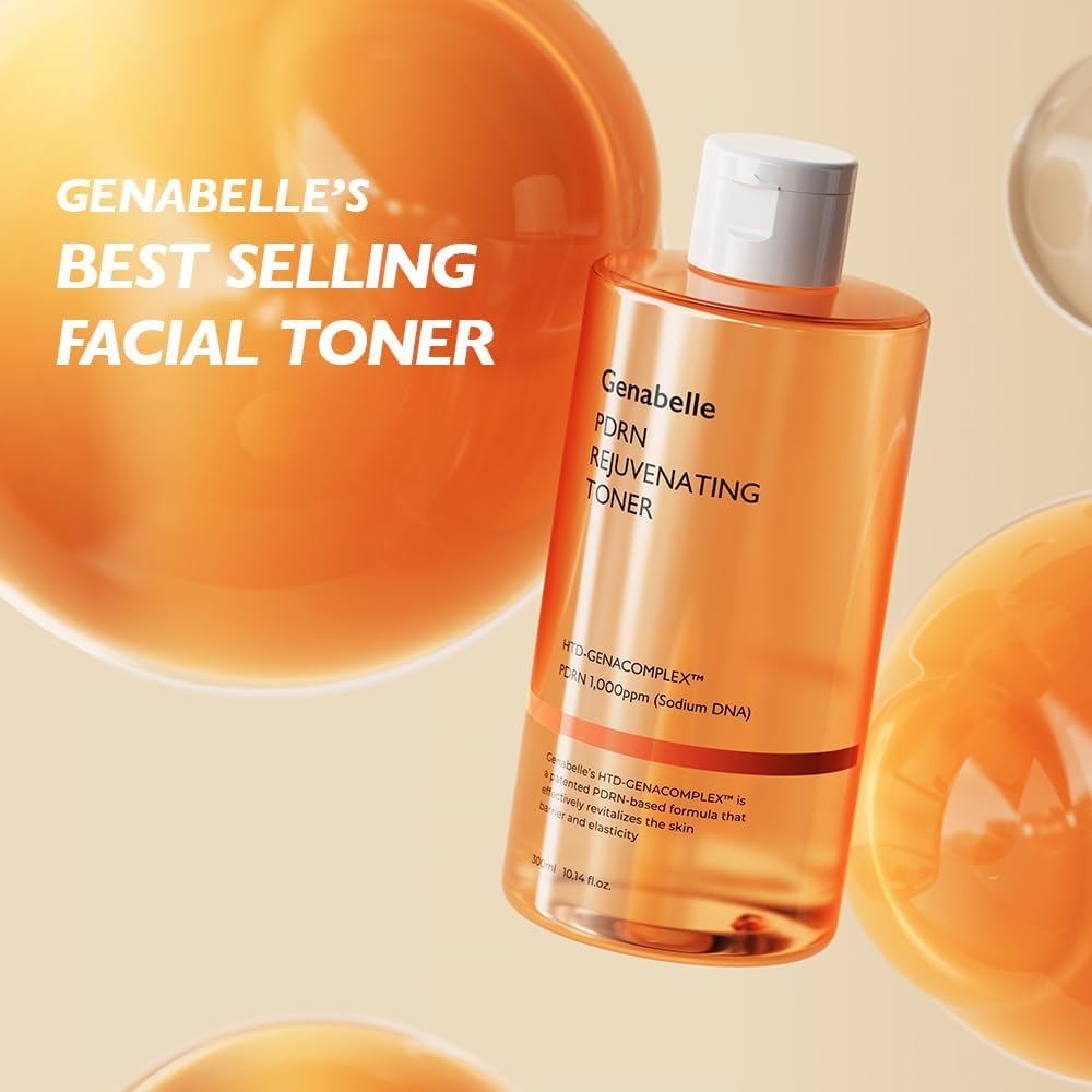 Genabelle PDRN Toner ingredients spotlight Panthenol and Hyaluronic Acid for moisture