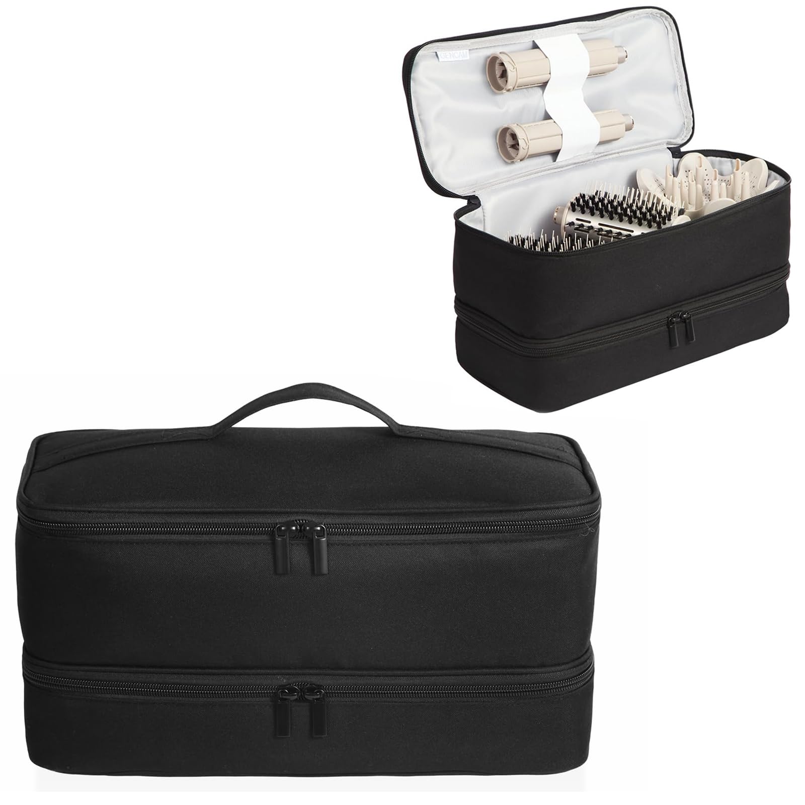 GENCAM double-layer case for Shark Flexstyle organized for travel
