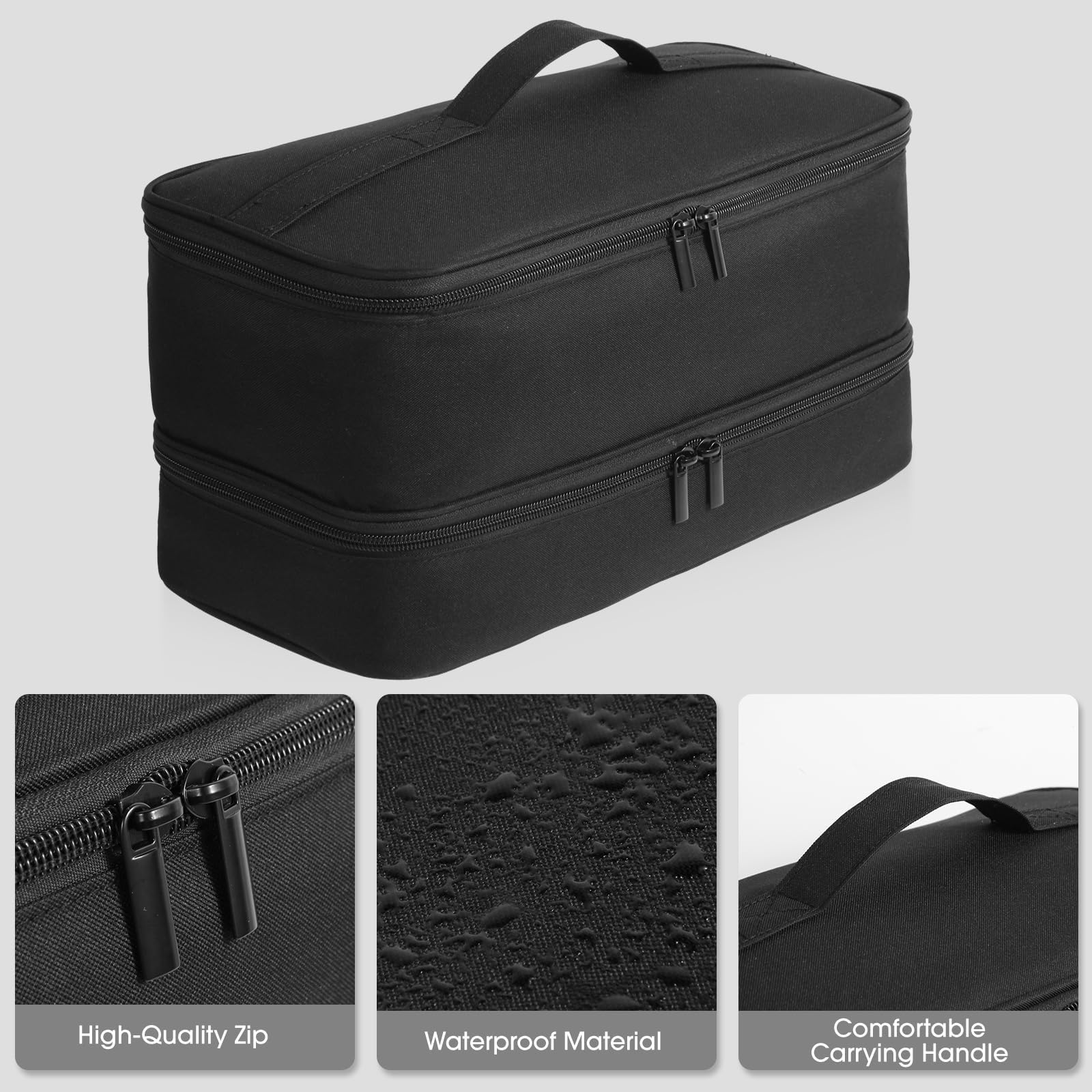 GENCAM oxford material exterior provides durable protection for tools