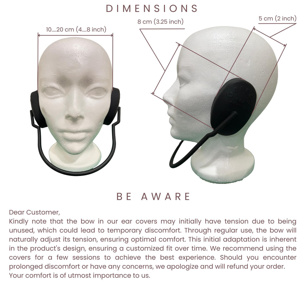 Genedy ear covers travel-ready pack for on-the-go protection