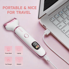 Generic 5-in-1 electric razor for women eyebrow-trimmer enables precise shaping.