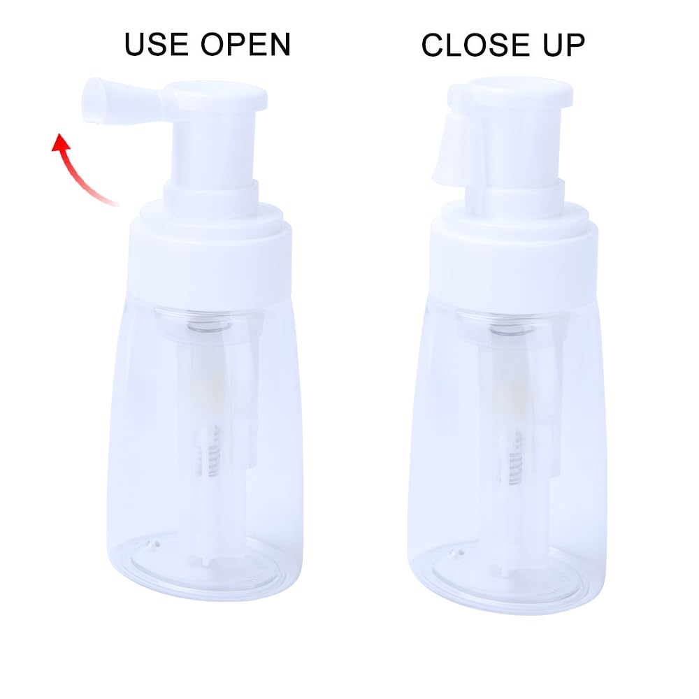 Generic Barber Powder Bottle Spray white finish for salon and home use